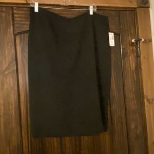 Black lined Skirt - Jones new with tags